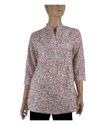 Casual Kurti - Colorful Leaf