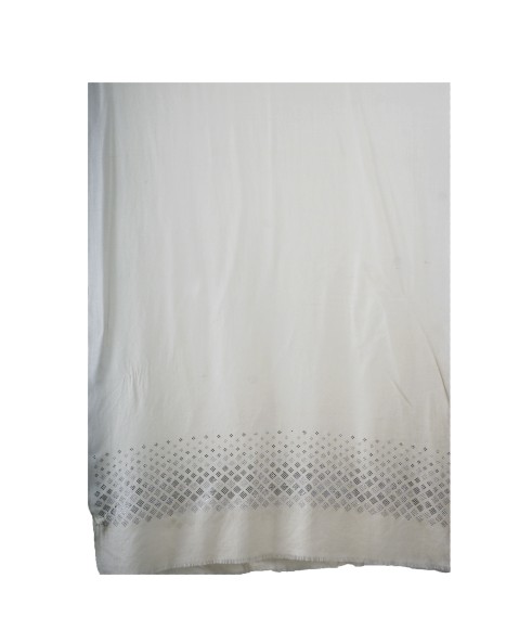 Diamond Stole - Off White diamond stole 