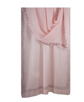 Diamond Stole - Baby Pink Border Diamond stole