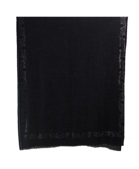 Diamond Stole - Black Border Diamond stole