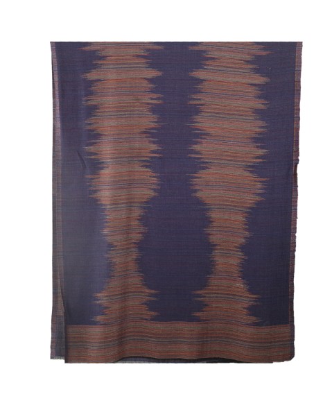 Plain Stole - Blue Stripe Stole 