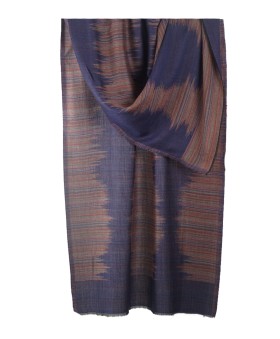 Plain Stole - Blue Stripe Stole 