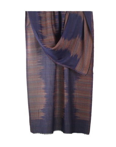 Plain Stole - Blue Stripe Stole 