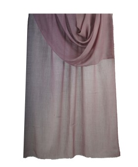 Shaded Ombre Stole - Vieux Rose Shade