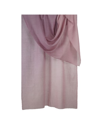 Shaded Ombre Stole - Mauve Colour Shade