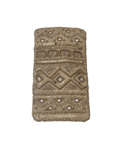 Mobile Case - Golden Bead Embroidered 