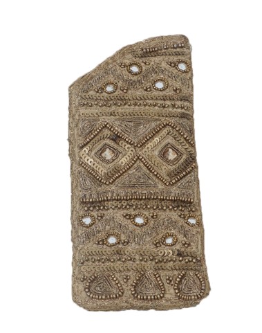 Spectacle Case -Golden Bead Embroidered