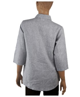 Casual Shirt - Grey Linen