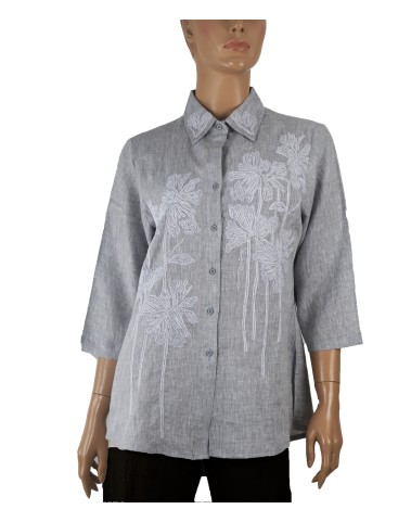 Casual Shirt - Grey Linen