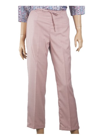 Cotton Crop Pant - Baby Pink