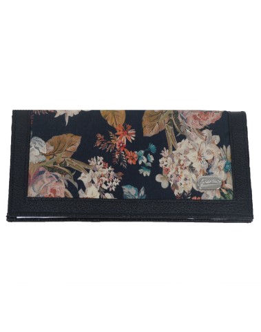 Silk Wallet - Beige Floral