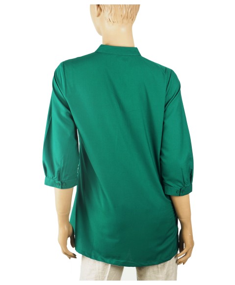 Casual Kurti - Dark Green