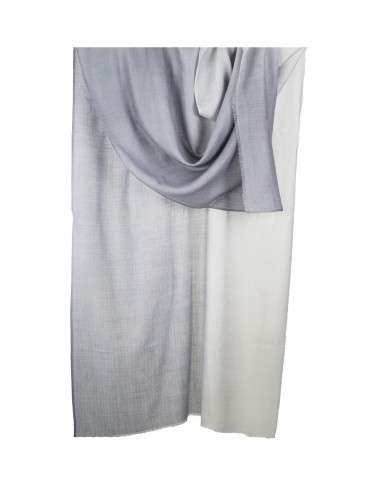 Shaded Ombre Stole - Grey Shade