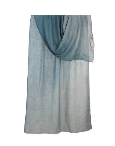 Shaded Ombre Stole - Teal Shade