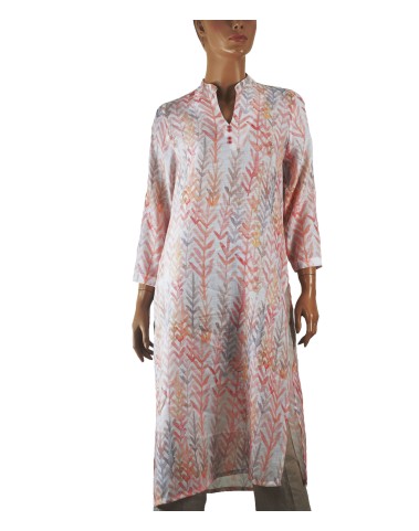 Tunic - Peach Abstract