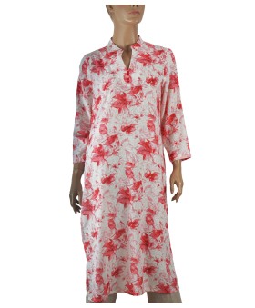 Tunic - Red Floral 