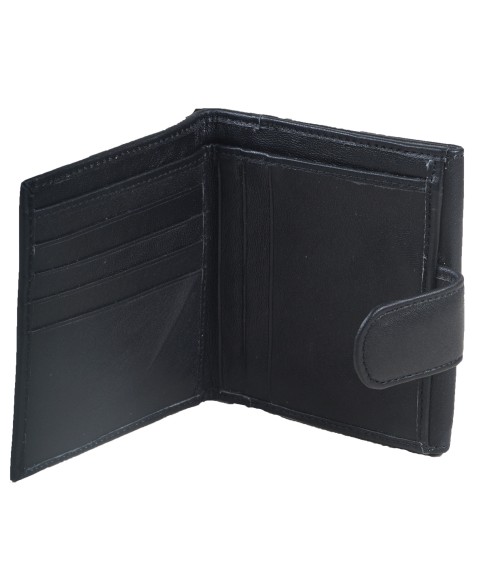 Folding Wallet - Black Paisley