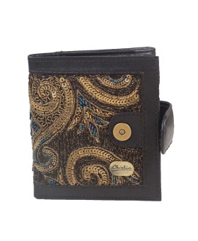 Folding Wallet - Golden Bead Work