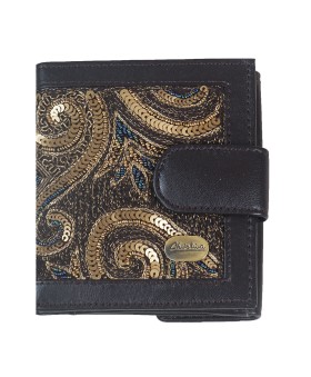 Folding Wallet - Golden Bead Work